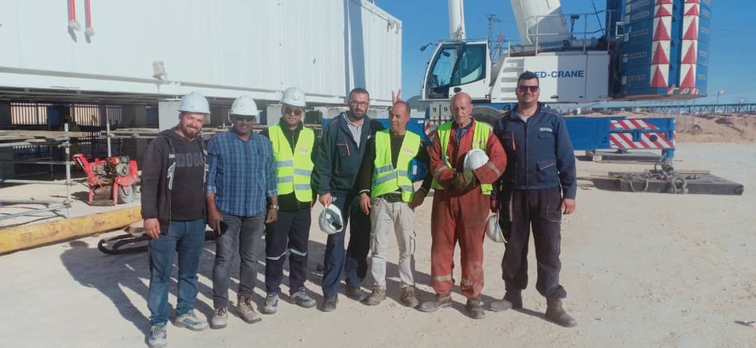 Équipe chantier AFRIC HANDASSA